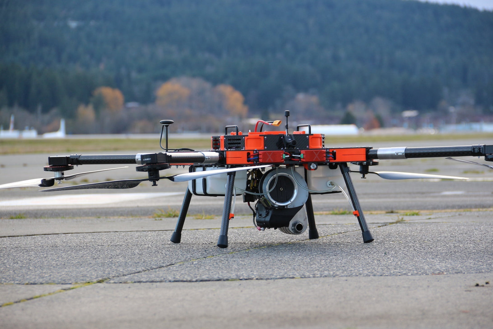 UVic CfAR Models a 21kg Hybrid-Electric Multirotor