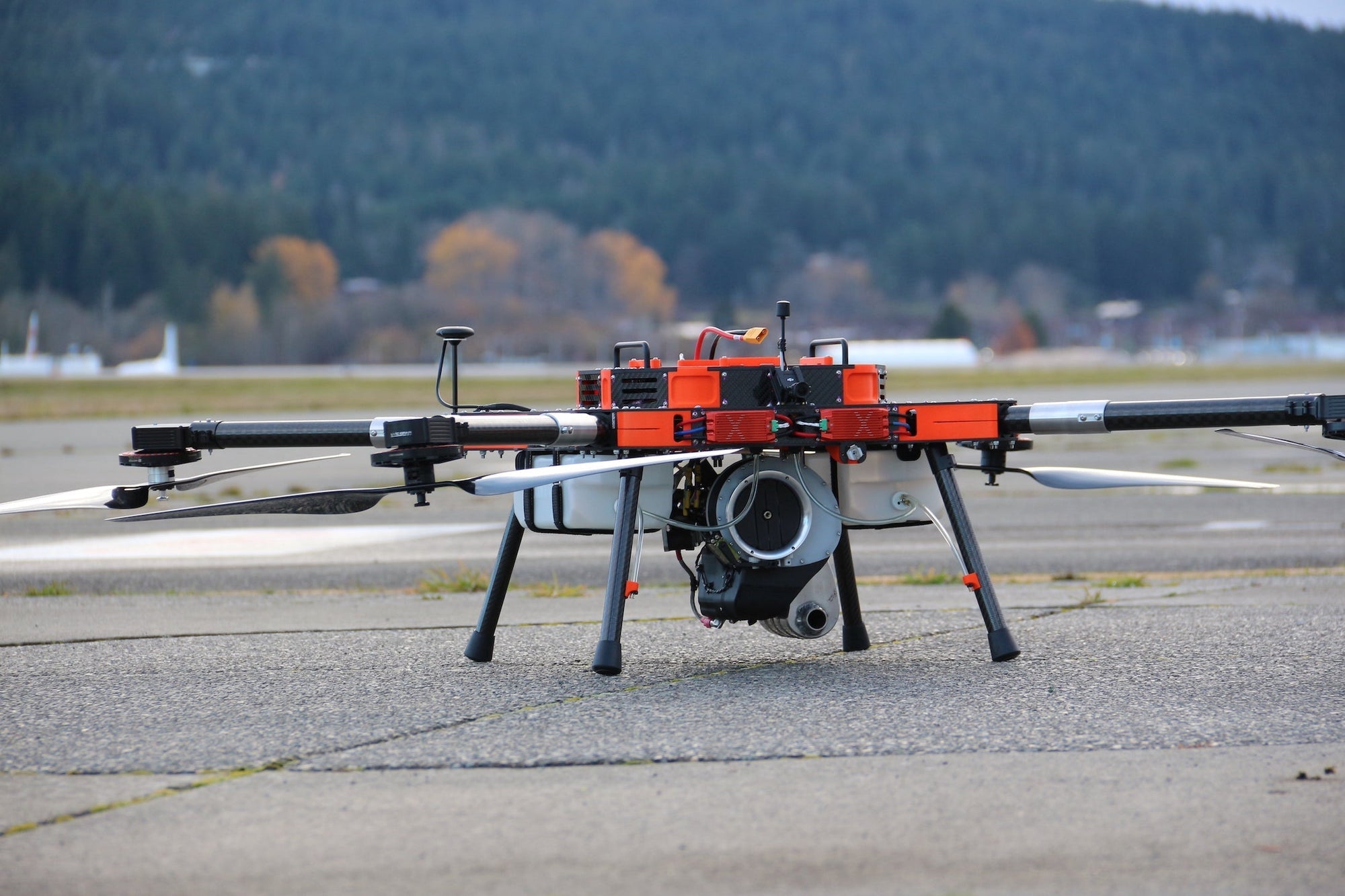UVic CfAR Models a 21kg Hybrid-Electric Multirotor