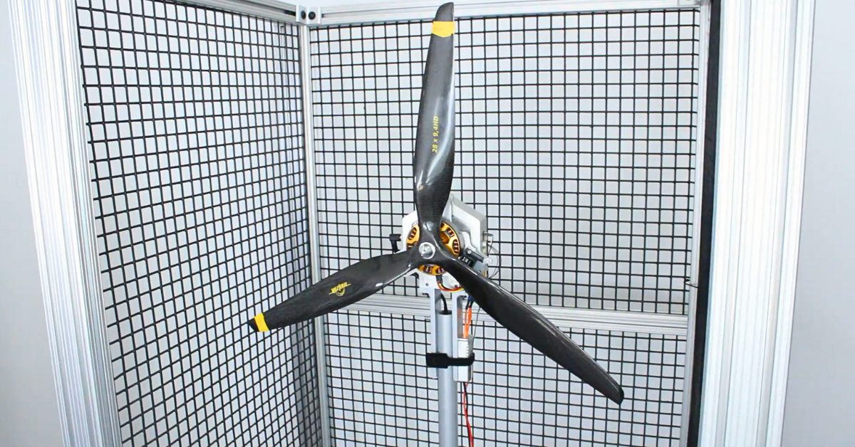 how to balance a 3 blade propeller