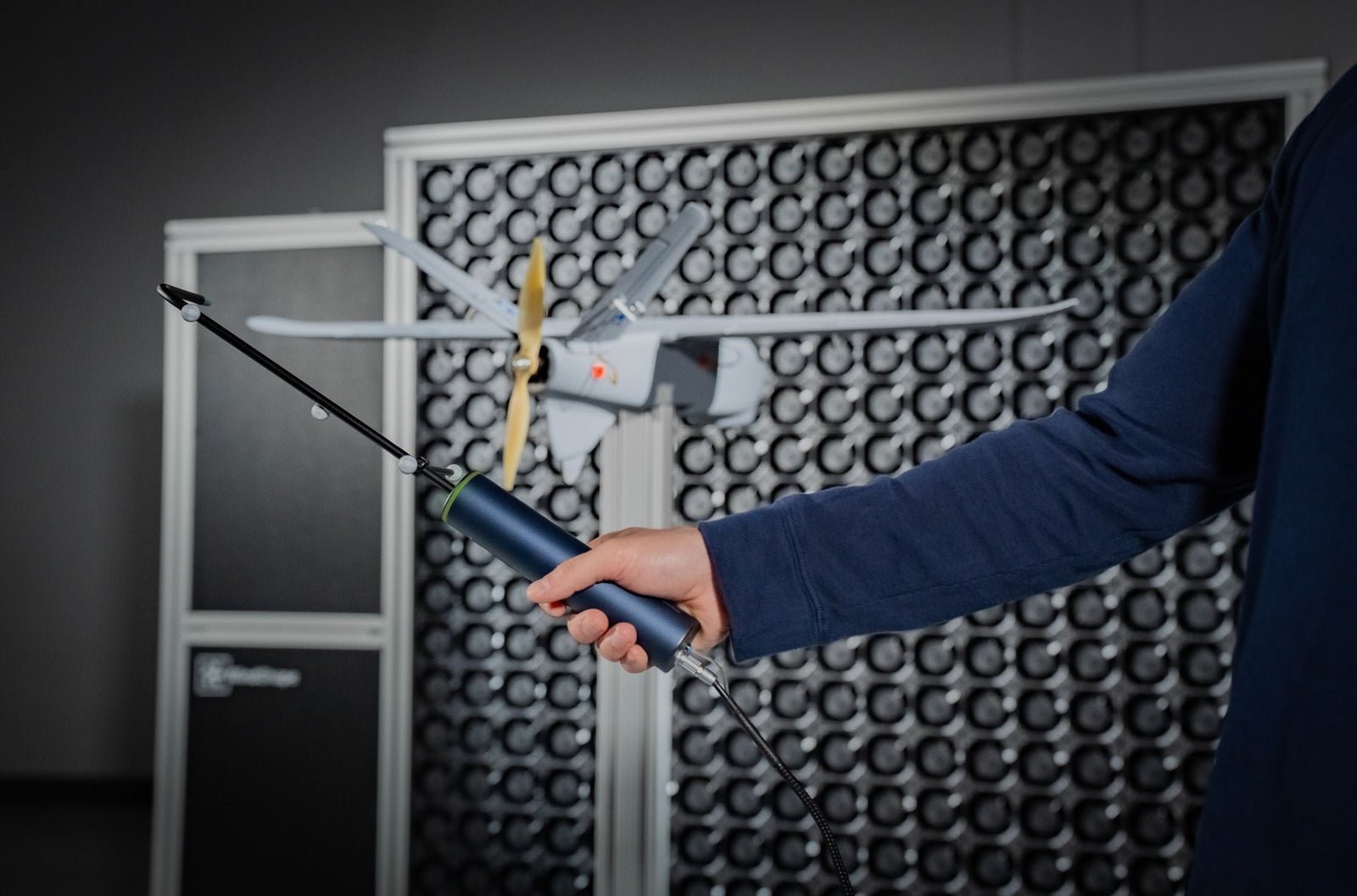 wind probe 3d for wind tunnel testing