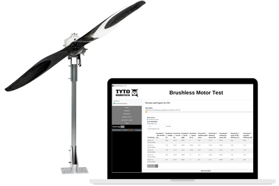 Flight Stand Software for Drone Testing - Tyto Robotics