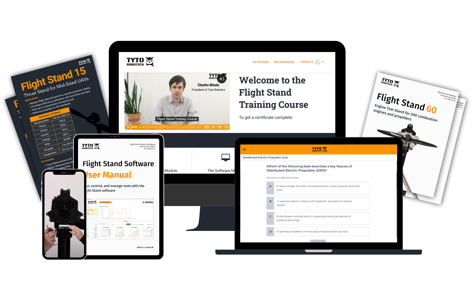 Flight Stand Software for Drone Testing - Tyto Robotics
