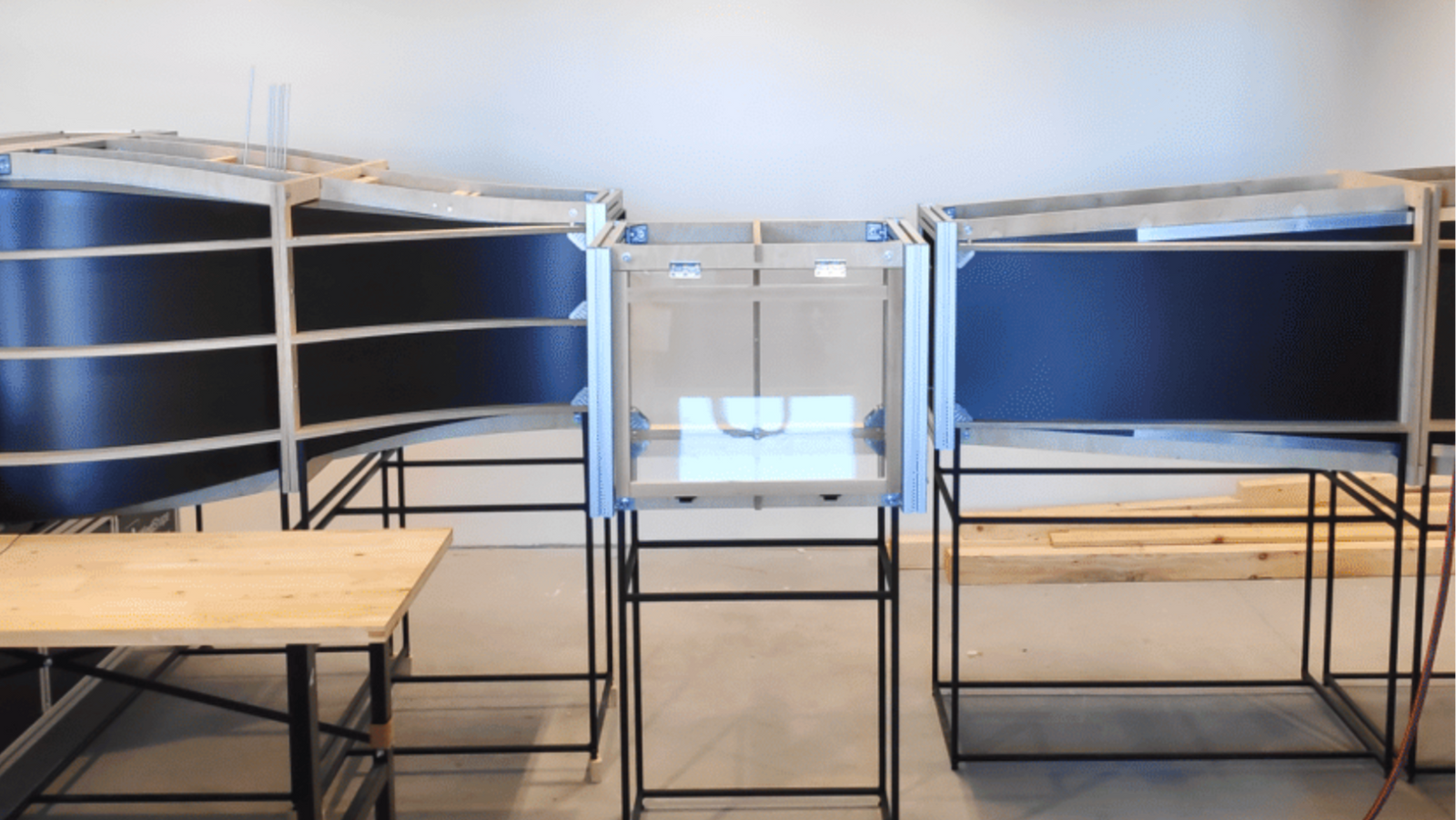 wind tunnel test section