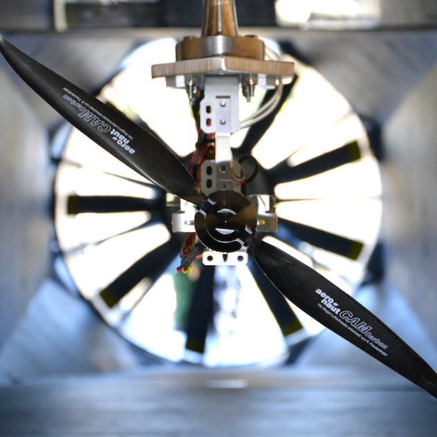 Propeller wind tunnel testing