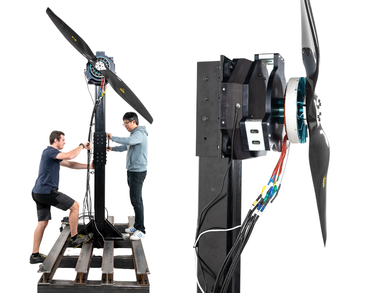 flight stand 500 kgf thrust stand