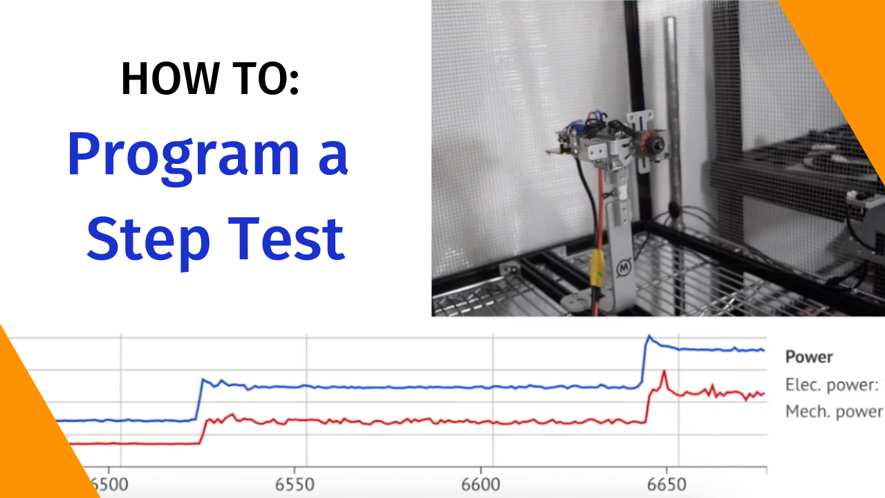 how to program a step test