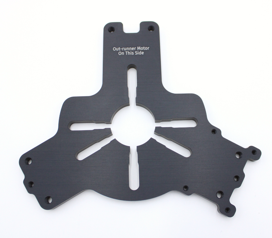 motor mounting plate wide hole