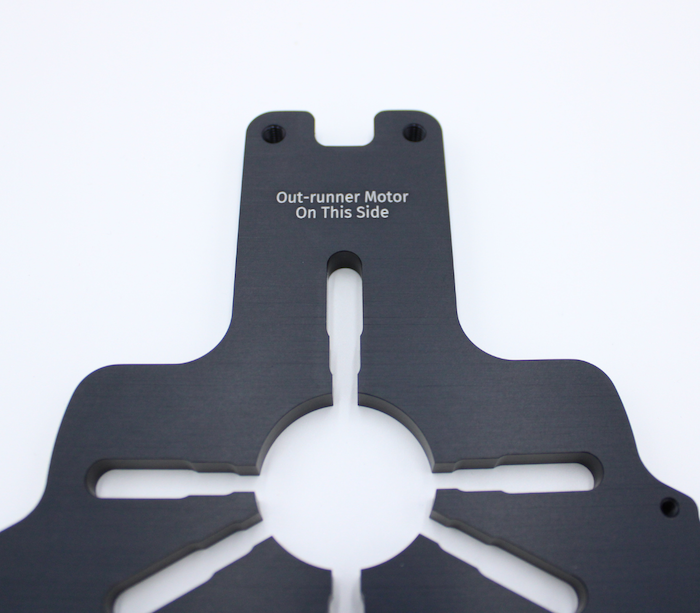 thrust stand motor mounting plate wide hole